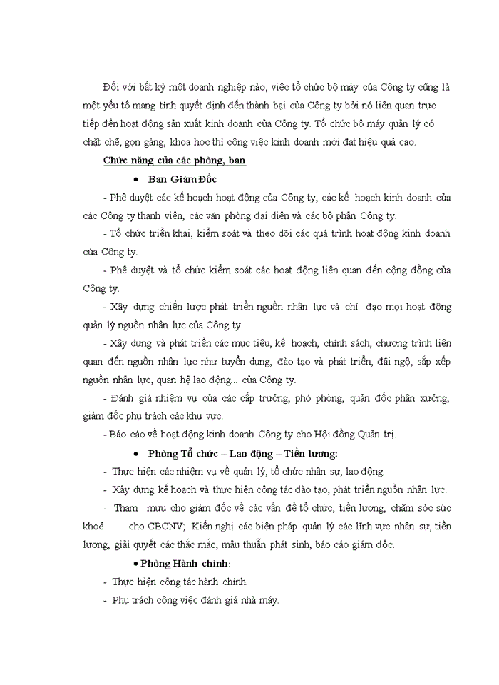 image for page Báo cáo tại Công ty cổ phần may Thanh Vân
