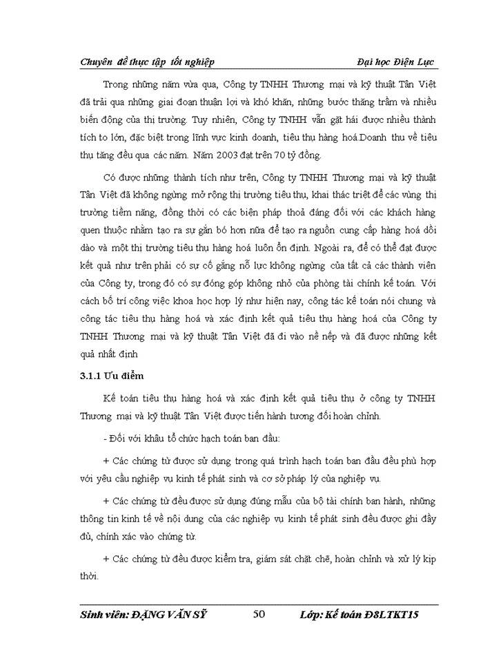 image for page Hoàn thiện kế toán bán hàng và xác định kết quả kinh doanh tại công ty Trách nhiệm hữu hạn thương mại và kỹ thuật Tân Việt