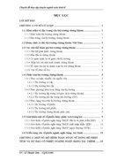 Ứng dụng mô hình toán kinh tế cho phân tích và dự báo giá một số cổ phiếu ngành Ngân hàng- Tài chính trên sàn HOSE