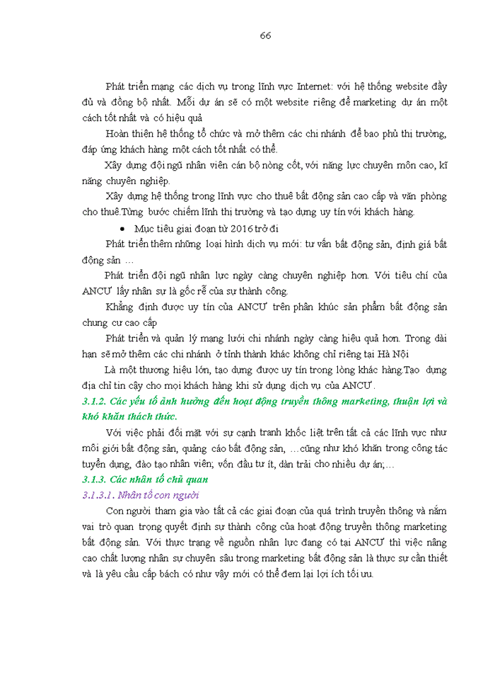 image for page Giải pháp nâng cao hiệu quả truyền thông marketing bất động sản tại Công ty cổ phần dịch vụ bất động sản An Cư