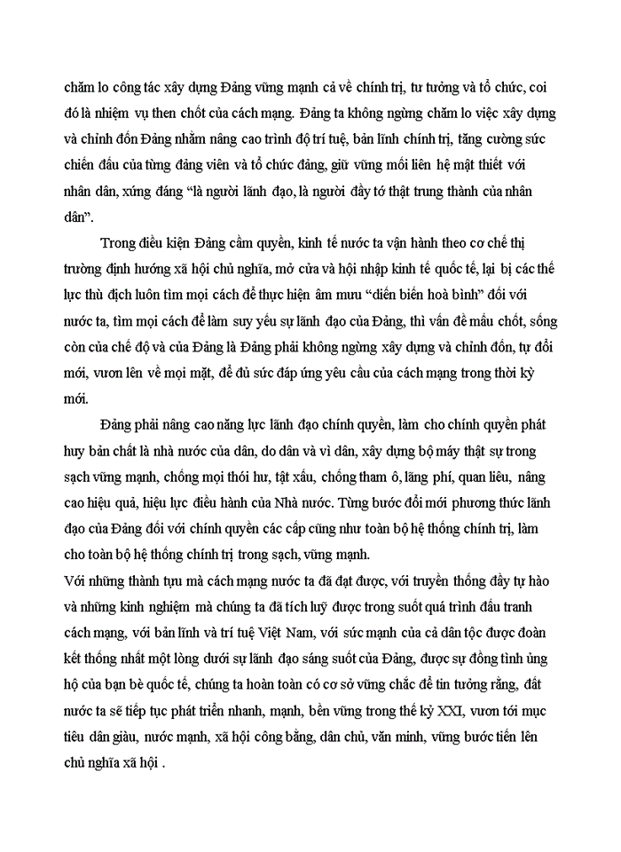 image for page Phân tích quy luật ra đời của Đảng Cộng Sản Việt Nam và rút ra bài học kinh nghiệm đối với tình hình hiện nay đảng