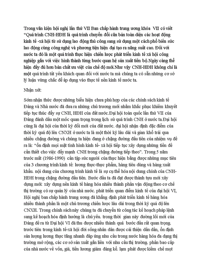 image for page Phân tích cơ sở lý luận triết học của đường lối công nghiệp hóa -hiện đại hóa ở nước ta hiện nay đảng