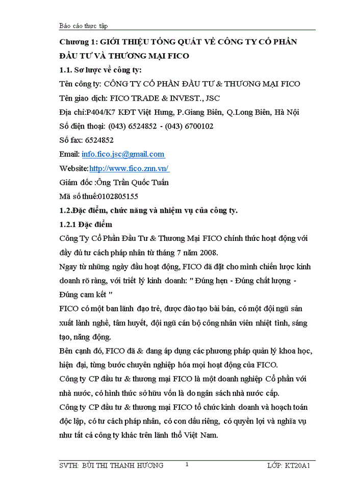 image for page Báo cáo kế toán tổng hợp tại CÔNG TY CỔ PHẦN ĐẦU TƯ VÀ THƯƠNG MẠI FICO