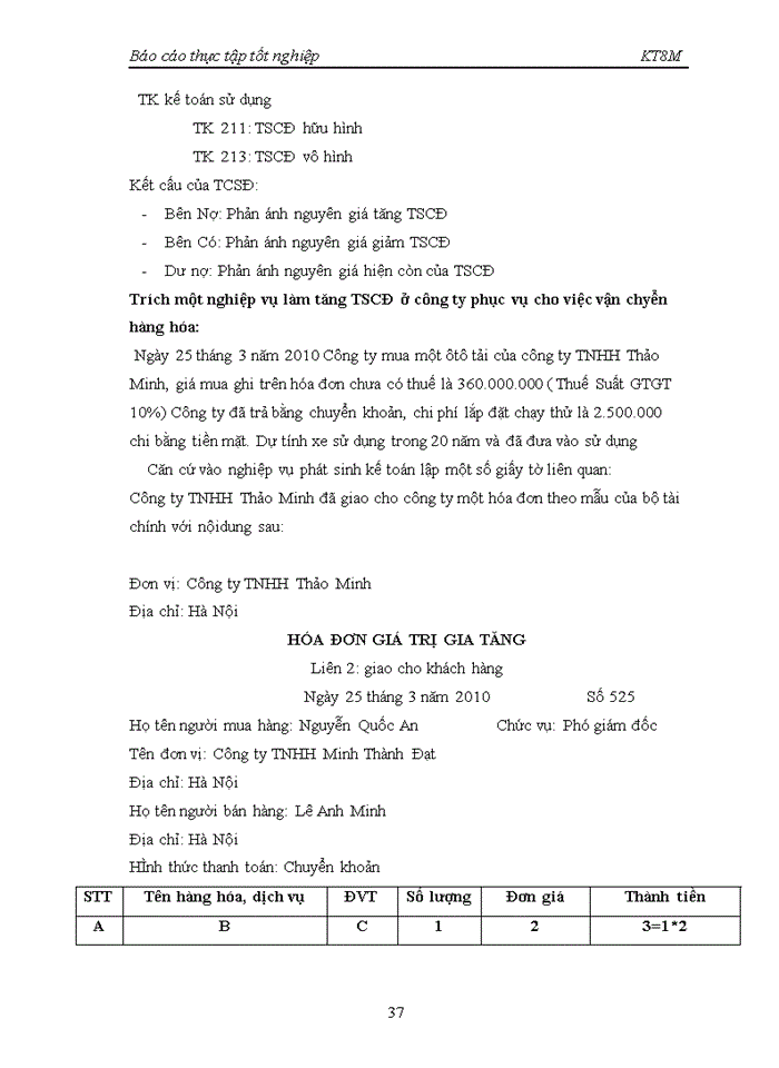 image for page Báo cáo kế toán tổng hợp tại Công ty Trách nhiệm hữu hạn Minh Thành Đạt