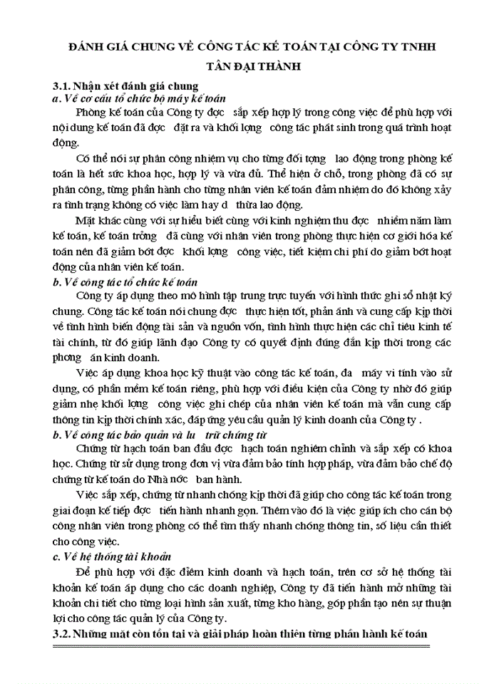 image for page Báo cáo kế toán tổng hợp tại công ty Trách nhiệm hữu hạn Tân Đại Thành