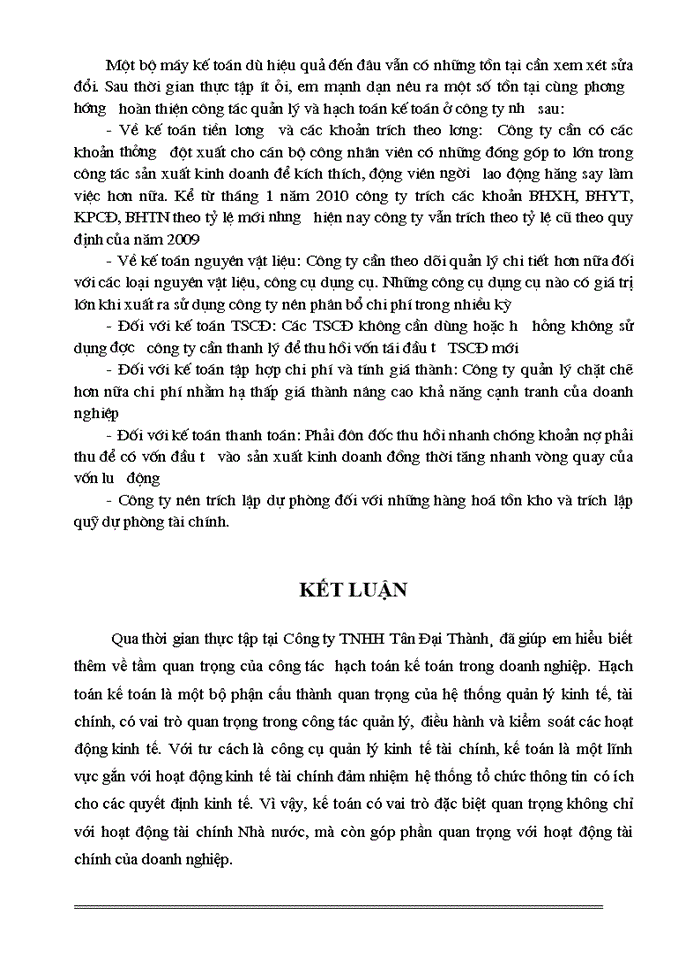 image for page Báo cáo kế toán tổng hợp tại công ty Trách nhiệm hữu hạn Tân Đại Thành
