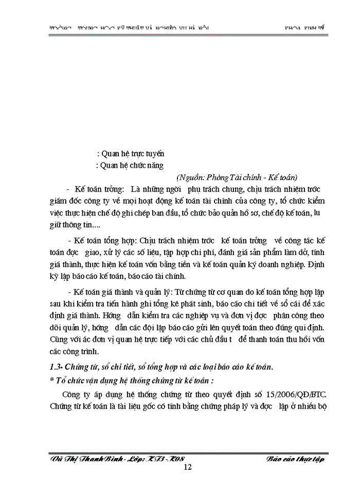 image for page Báo cáo kế toán tổng hợp tại C ng ty Cæ phÇn T vÊn Çu t X y Dùng vµ Th ng m i Xu n Anh