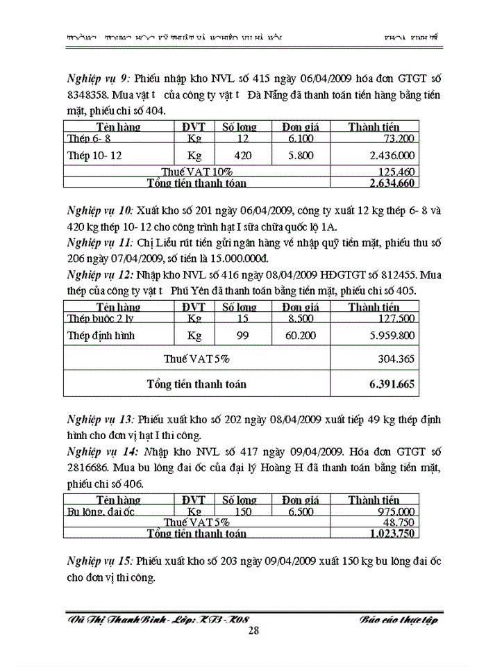 image for page Báo cáo kế toán tổng hợp tại C ng ty Cæ phÇn T vÊn Çu t X y Dùng vµ Th ng m i Xu n Anh