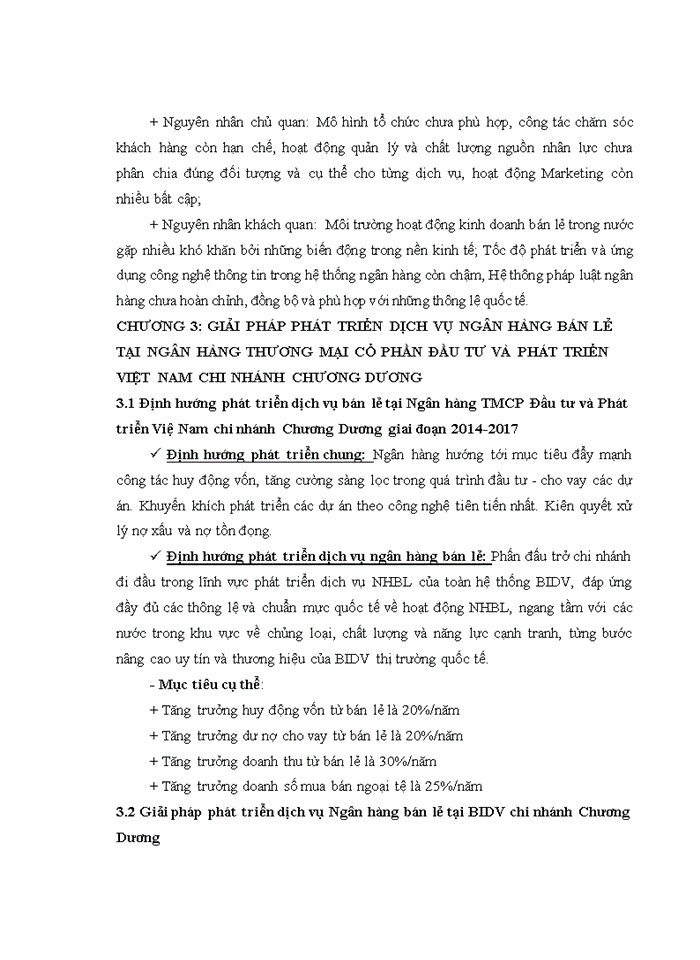 image for page THS Phát triển dịch vụ ngân hàng bán lẻ tại Ngân hàng thương mại cổ phần Đầu tư và Phát triển chi nhánh Chương Dương
