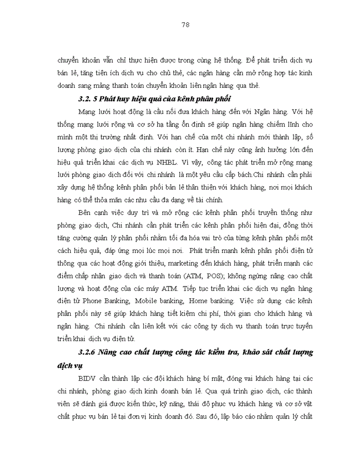 image for page THS Phát triển dịch vụ ngân hàng bán lẻ tại Ngân hàng thương mại cổ phần Đầu tư và Phát triển chi nhánh Chương Dương
