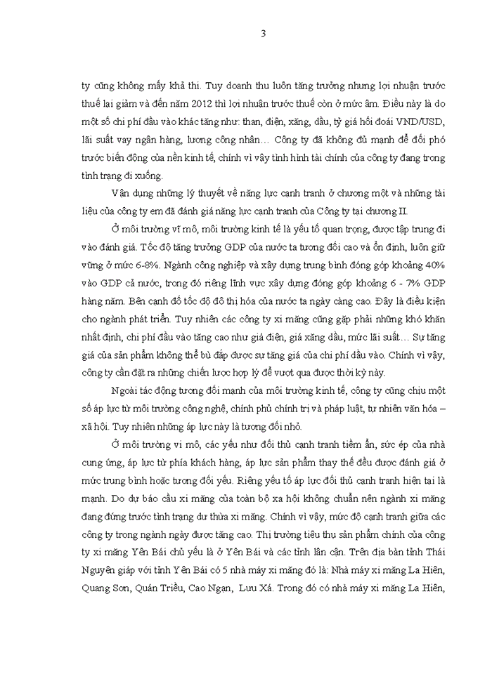 image for page THS NÂNG CAO NĂNG LỰC CẠNH TRANH CỦA CÔNG TY CỔ PHẦN XI MĂNG VÀ KHOÁNG SẢN YÊN BÁI GIAI ĐOẠN 2013 - 2020