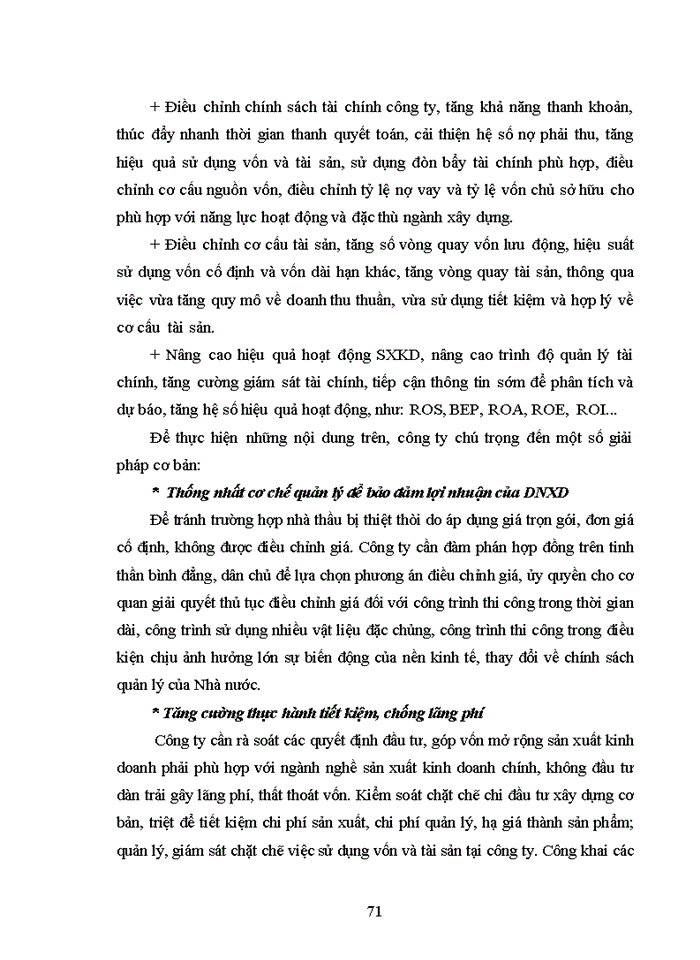 image for page THS Nâng cao hiệu quả sử dụng vốn của Công ty cổ phần cơ điện và xây dựng Việt Nam