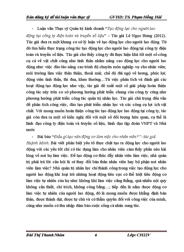 image for page THS Công tác tạo động lực cho đội ngũ giảng viên tại trường Đại học Hải Phòng