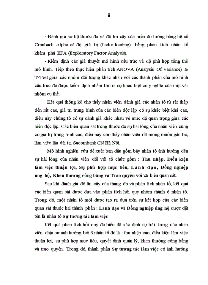 image for page THS CÁC YẾU TỐ ẢNH HƯỞNG ĐẾN SỰ HÀI LÒNG CỦA NHÂN VIÊN TẠI NGÂN HÀNG TMCổ phần SÀI GÒN THƯƠNG TÍN - CHI NHÁNH HÀ NỘI
