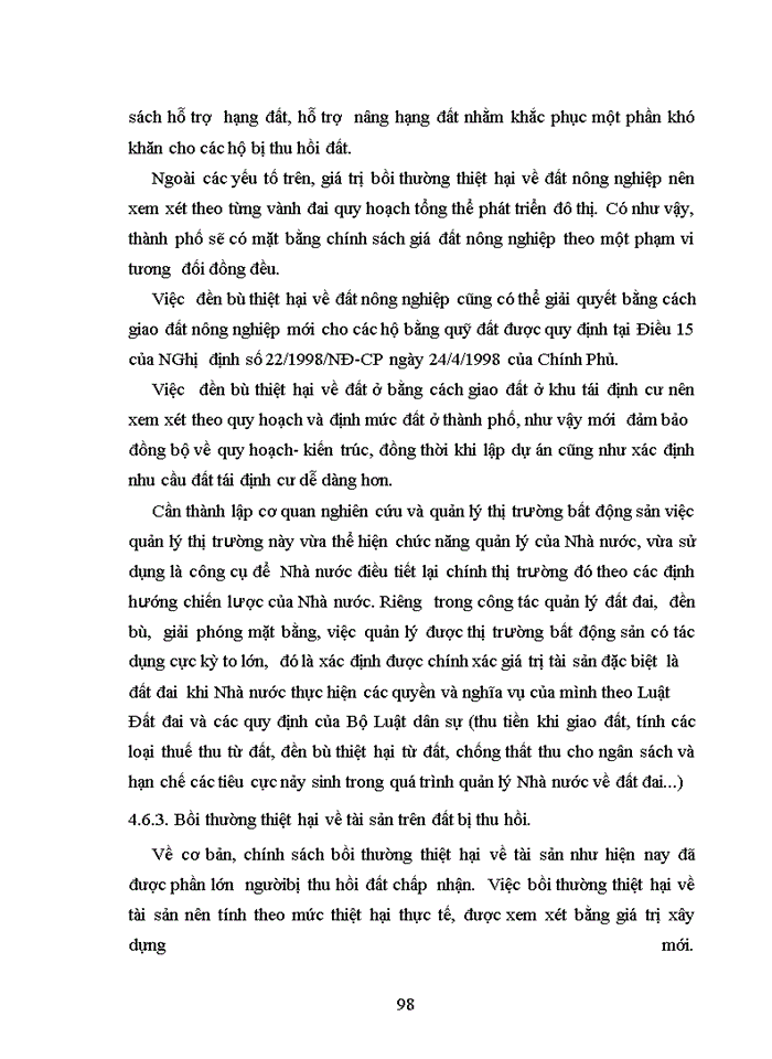 image for page THS Đánh giá việc thực hiện chính sách đền bù thiệt hại khi Nhà nước thu hồi đất thực hiện một số dự án đầu tư trên địa bàn thành phố Hải Phòng