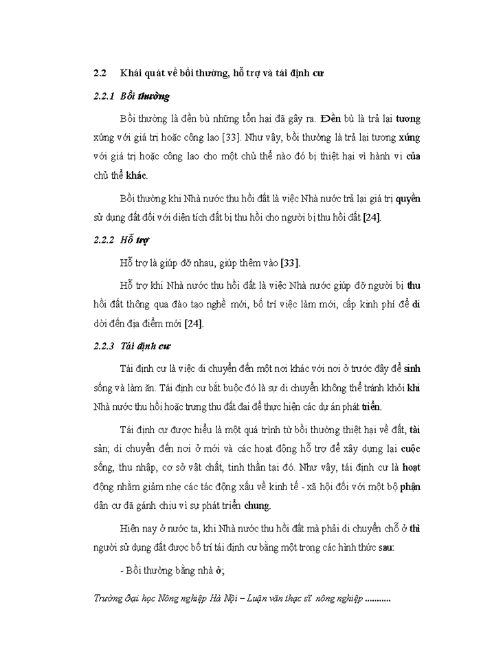 image for page THS Đánh giá thực trạng công tác thu hồi đất bồi thường hỗ trợ và tái định cư của dự án cầu Vĩnh Tuy trên địa bàn quận Hai Bà Trưng thành phố Hà Nội