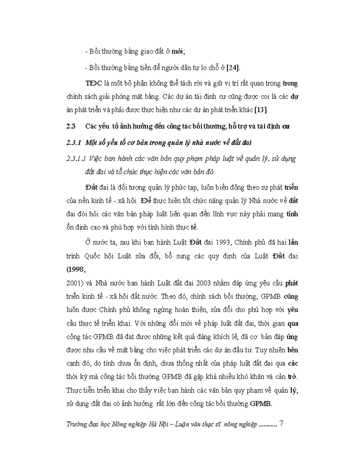 image for page THS Đánh giá thực trạng công tác thu hồi đất bồi thường hỗ trợ và tái định cư của dự án cầu Vĩnh Tuy trên địa bàn quận Hai Bà Trưng thành phố Hà Nội