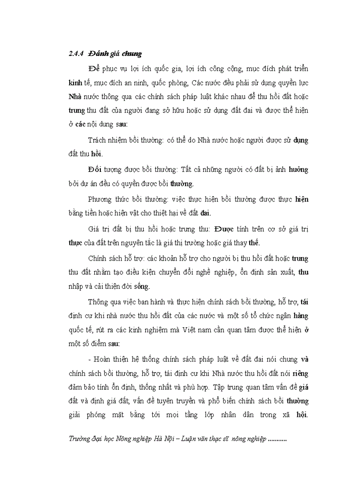 image for page THS Đánh giá thực trạng công tác thu hồi đất bồi thường hỗ trợ và tái định cư của dự án cầu Vĩnh Tuy trên địa bàn quận Hai Bà Trưng thành phố Hà Nội