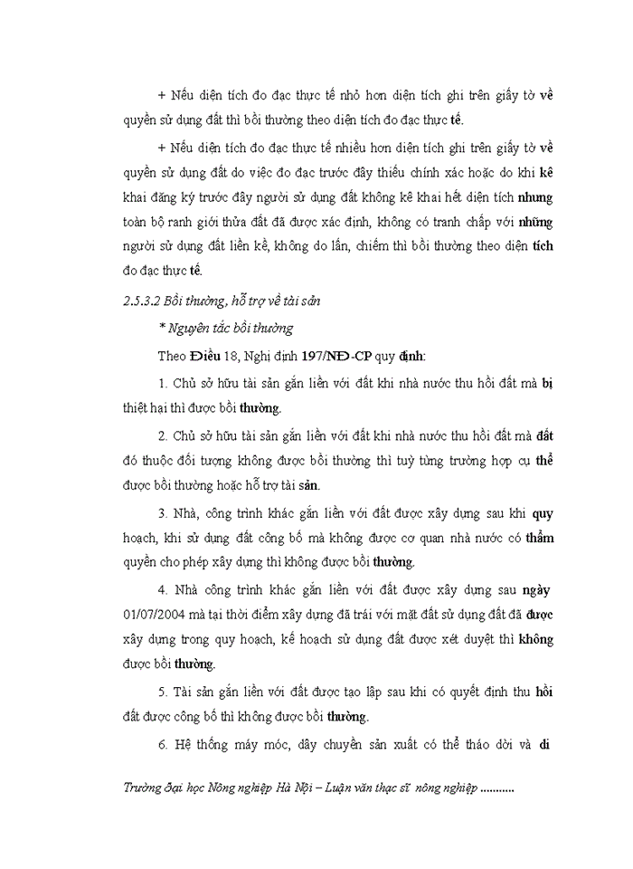 image for page THS Đánh giá thực trạng công tác thu hồi đất bồi thường hỗ trợ và tái định cư của dự án cầu Vĩnh Tuy trên địa bàn quận Hai Bà Trưng thành phố Hà Nội