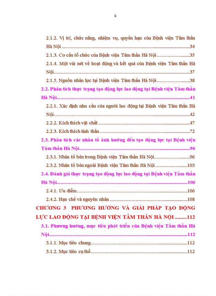 image for page THS Tạo động lực lao động tại Bệnh viện Tâm thần Hà Nội