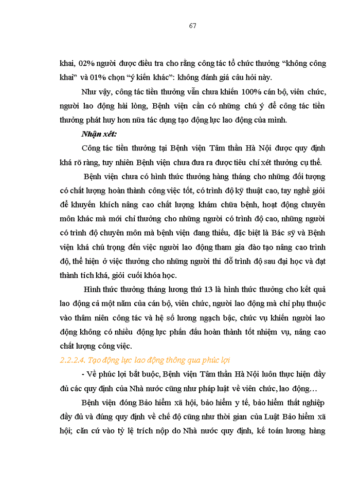 image for page THS Tạo động lực lao động tại Bệnh viện Tâm thần Hà Nội