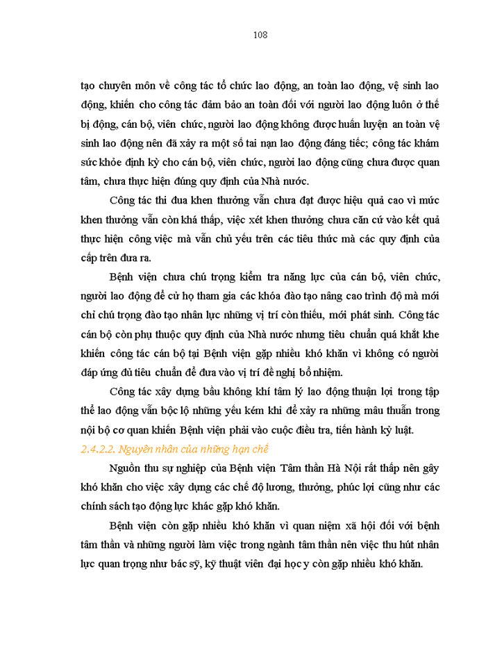 image for page THS Tạo động lực lao động tại Bệnh viện Tâm thần Hà Nội