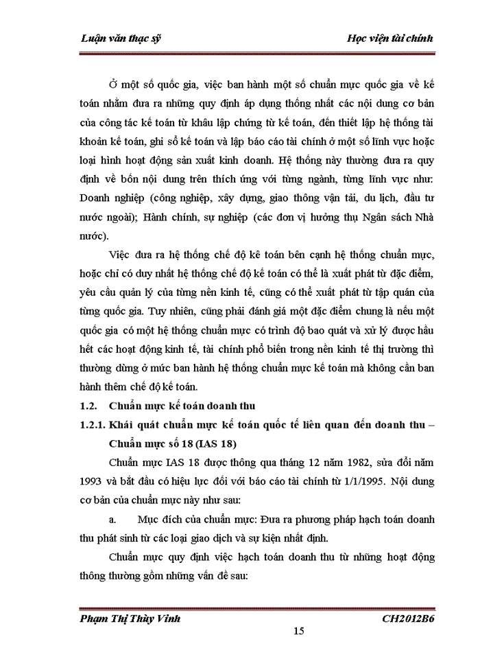 image for page THS Vận dụng chuẩn mực kế toán số 14 Doanh thu và thu nhập khác vào hoàn thiện kế toán bán hàng và xác định kết quả kinh doanh tại Công ty Trách nhiệm hữu hạn Thương mại Thành An