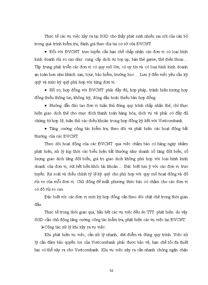 image for page THS Quản trị rủi ro trong hoạt động kinh doanh thẻ tín dụng tại Ngân hàng TMCổ phần Ngoại Thương Việt Nam Sở Giao Dịch