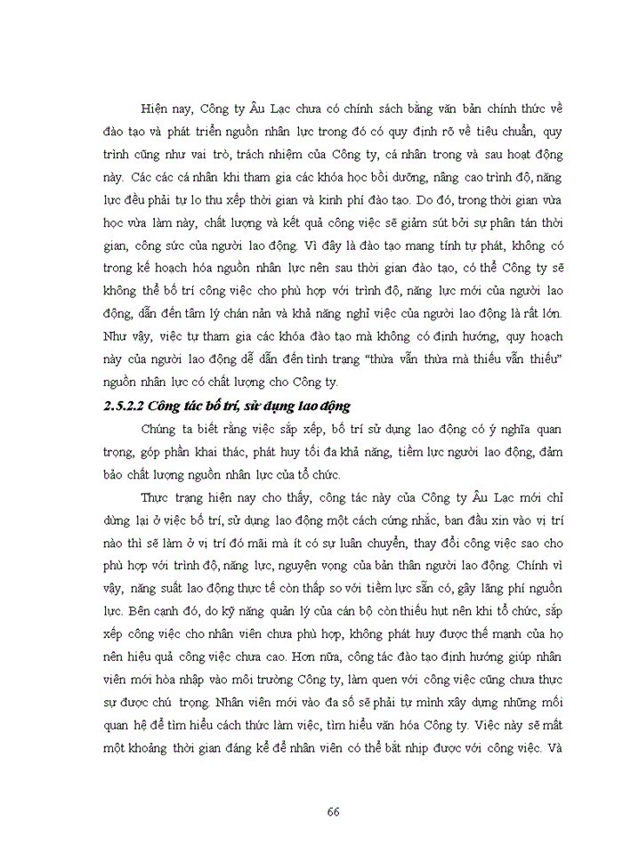 image for page THS Nâng cao chất lượng nguồn nhân lực tại Công ty Trách nhiệm hữu hạn Một thành viên Âu Lạc - Quảng Ninh đến năm 2015