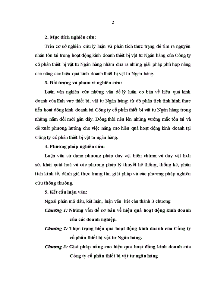 image for page THS Giải pháp nâng cao hiệu quả hoạt động kinh doanh của Công ty cổ phần thiết bị vật tư Ngân hàng