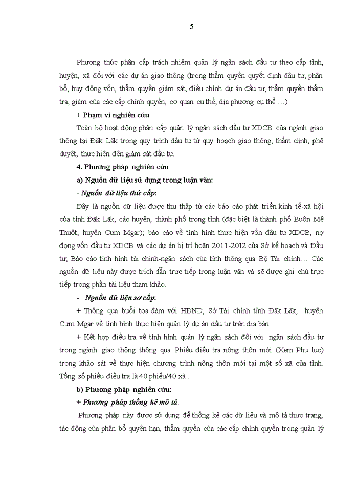 image for page THS Phân cấp quản lý ngân sách đầu tư xây dựng cơ bản của ngành giao thông tại tỉnh Đăk Lăk Thực trạng và giải pháp
