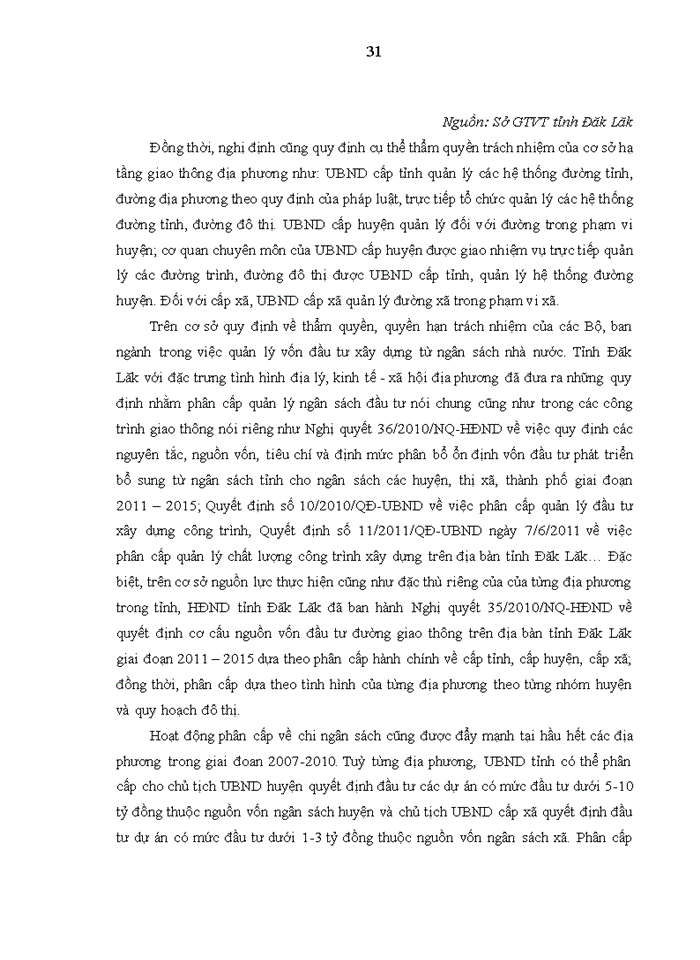 image for page THS Phân cấp quản lý ngân sách đầu tư xây dựng cơ bản của ngành giao thông tại tỉnh Đăk Lăk Thực trạng và giải pháp