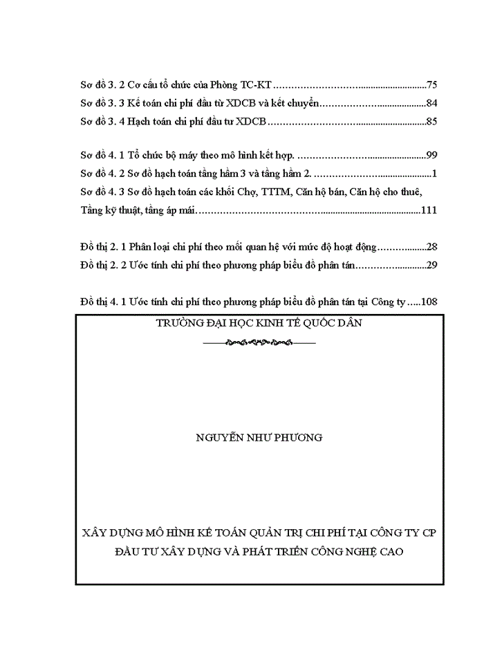image for page THS XÂY DỰNG MÔ HÌNH KẾ TOÁN QUẢN TRỊ CHI PHÍ TẠI CÔNG TY Cổ phần ĐẦU TƯ XÂY DỰNG VÀ PHÁT TRIỂN CÔNG NGHỆ CAO
