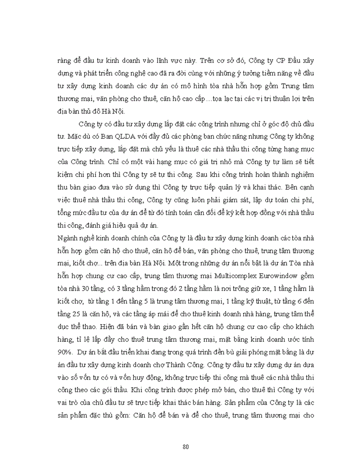 image for page THS XÂY DỰNG MÔ HÌNH KẾ TOÁN QUẢN TRỊ CHI PHÍ TẠI CÔNG TY Cổ phần ĐẦU TƯ XÂY DỰNG VÀ PHÁT TRIỂN CÔNG NGHỆ CAO
