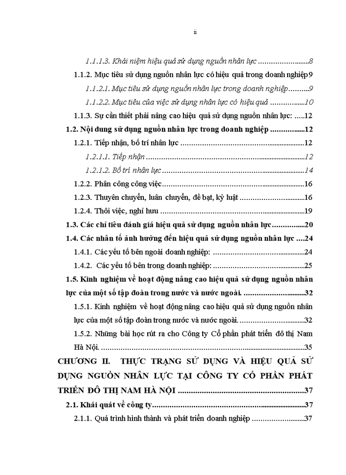 image for page ThS Giải pháp nâng cao hiệu quả sử dụng nguồn nhân lực tại Công ty cổ phần phát triển đô thị Nam Hà Nội