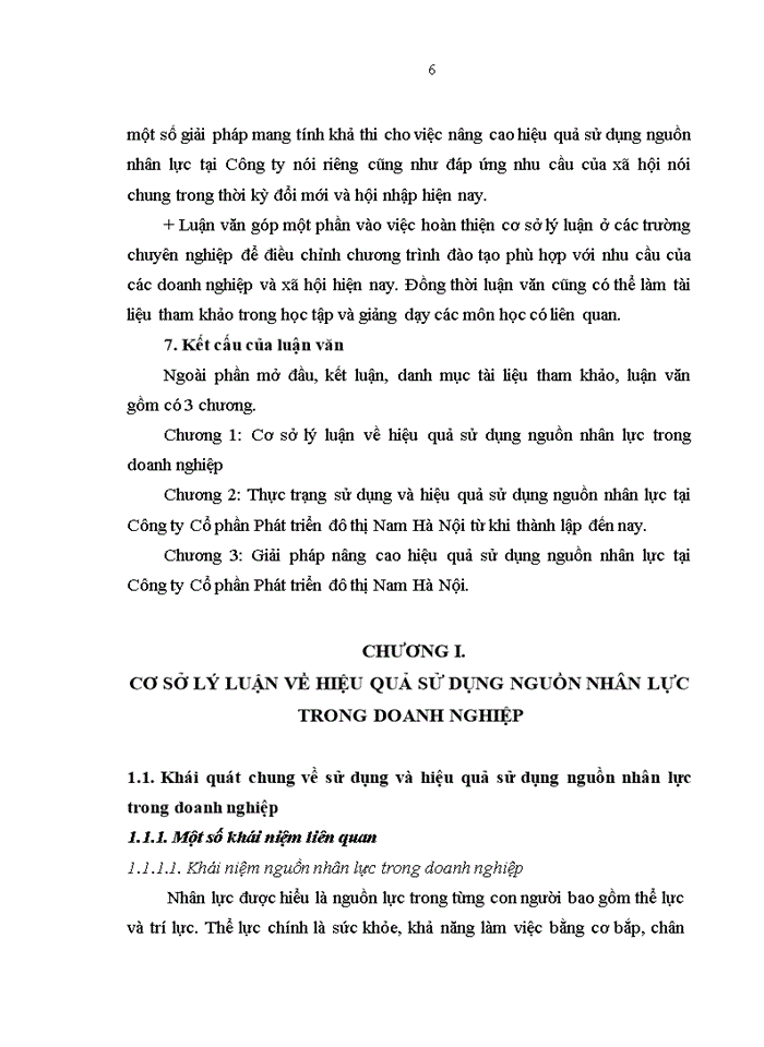 image for page ThS Giải pháp nâng cao hiệu quả sử dụng nguồn nhân lực tại Công ty cổ phần phát triển đô thị Nam Hà Nội