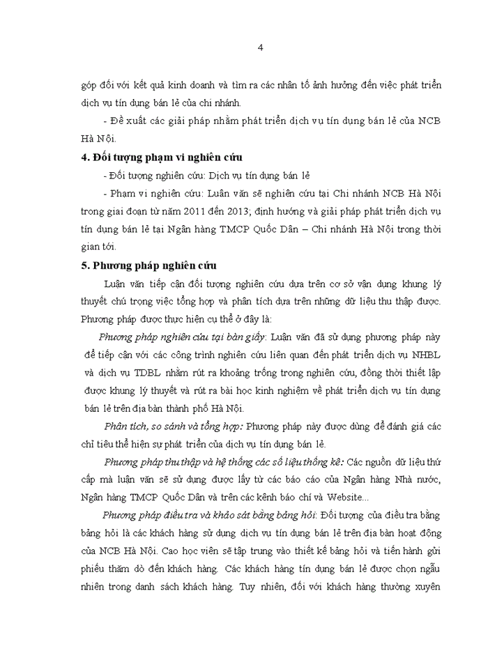 image for page ThS Phát triển dịch vụ tín dụng bán lẻ tại Ngân hàng TMCổ phần Quốc Dân Chi nhánh Hà Nội