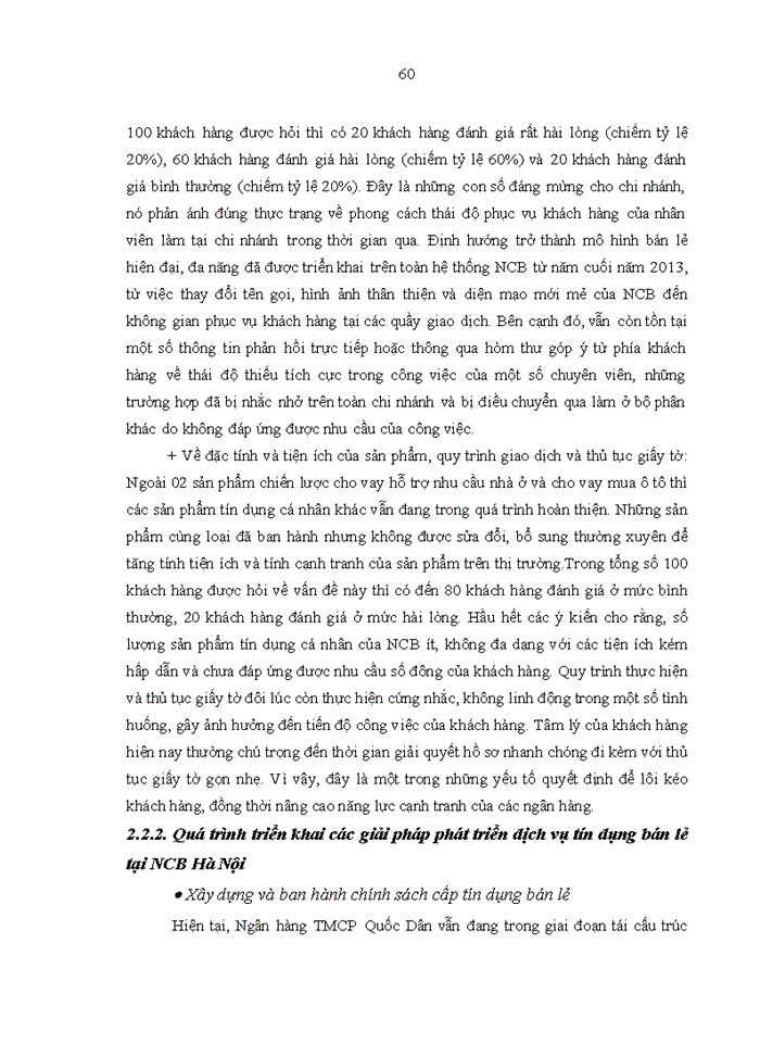 image for page ThS Phát triển dịch vụ tín dụng bán lẻ tại Ngân hàng TMCổ phần Quốc Dân Chi nhánh Hà Nội