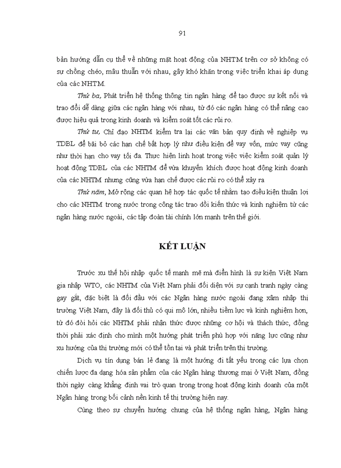 image for page ThS Phát triển dịch vụ tín dụng bán lẻ tại Ngân hàng TMCổ phần Quốc Dân Chi nhánh Hà Nội
