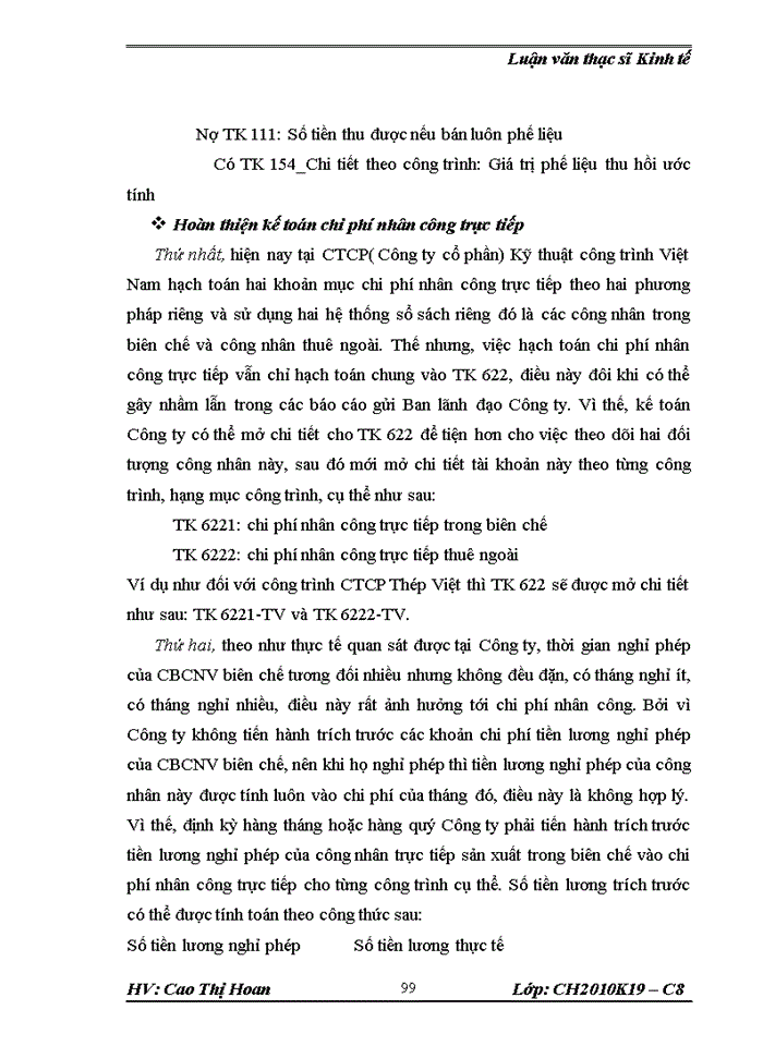 image for page ThS Hoàn thiện công tác kế toán chi phí doanh thu và xác định kết quả kinh doanh tại công ty cổ phần kỹ thuật công trình Việt Nam