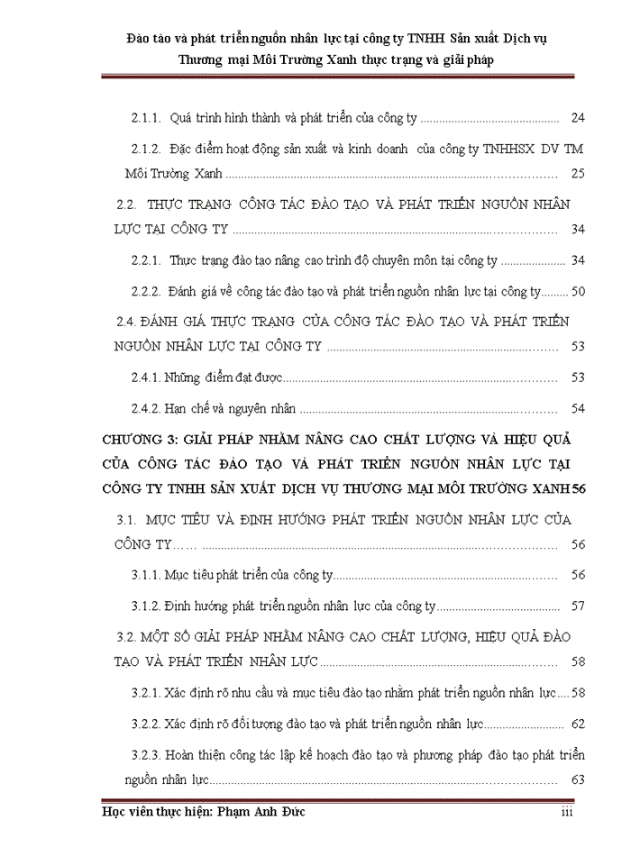 image for page ThS Đào tào và phát triển nguồn nhân lực tại công ty Trách nhiệm hữu hạn Sản xuất Dịch vụ Thương mại Môi Trường Xanh thực trạng và giải pháp