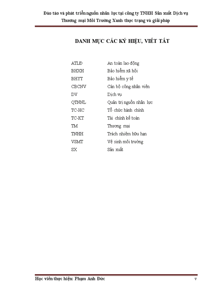 image for page ThS Đào tào và phát triển nguồn nhân lực tại công ty Trách nhiệm hữu hạn Sản xuất Dịch vụ Thương mại Môi Trường Xanh thực trạng và giải pháp