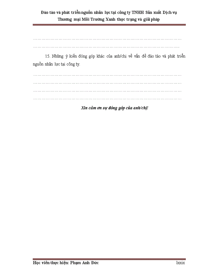 image for page ThS Đào tào và phát triển nguồn nhân lực tại công ty Trách nhiệm hữu hạn Sản xuất Dịch vụ Thương mại Môi Trường Xanh thực trạng và giải pháp