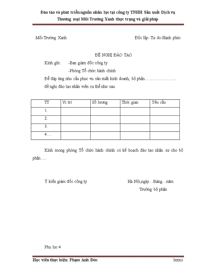 image for page ThS Đào tào và phát triển nguồn nhân lực tại công ty Trách nhiệm hữu hạn Sản xuất Dịch vụ Thương mại Môi Trường Xanh thực trạng và giải pháp