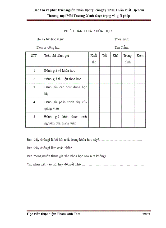 image for page ThS Đào tào và phát triển nguồn nhân lực tại công ty Trách nhiệm hữu hạn Sản xuất Dịch vụ Thương mại Môi Trường Xanh thực trạng và giải pháp