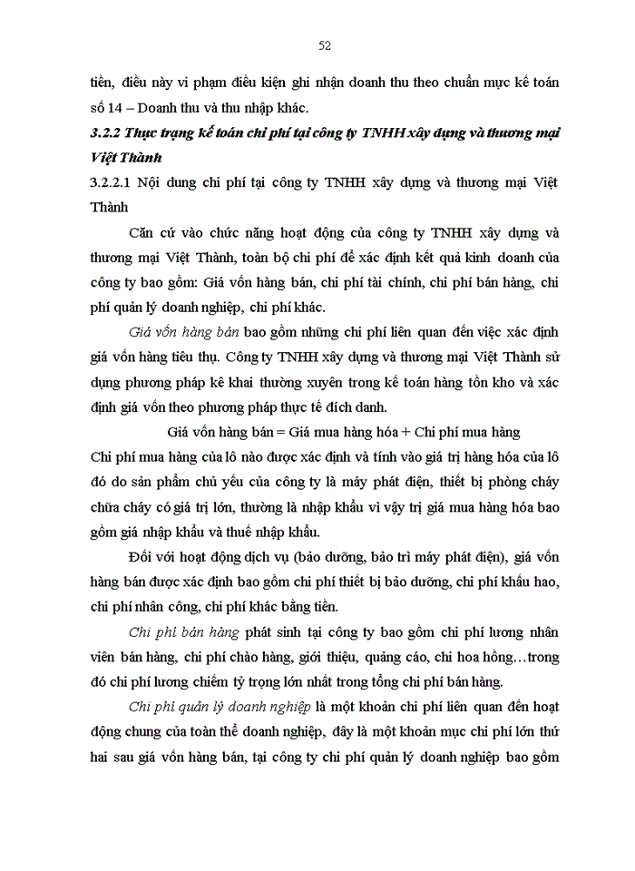 image for page ThS Hoàn thiện kế toán doanh thu chi phí và kết quả kinh doanh tại công ty Trách nhiệm hữu hạn xây dựng và thương mại Việt Thành