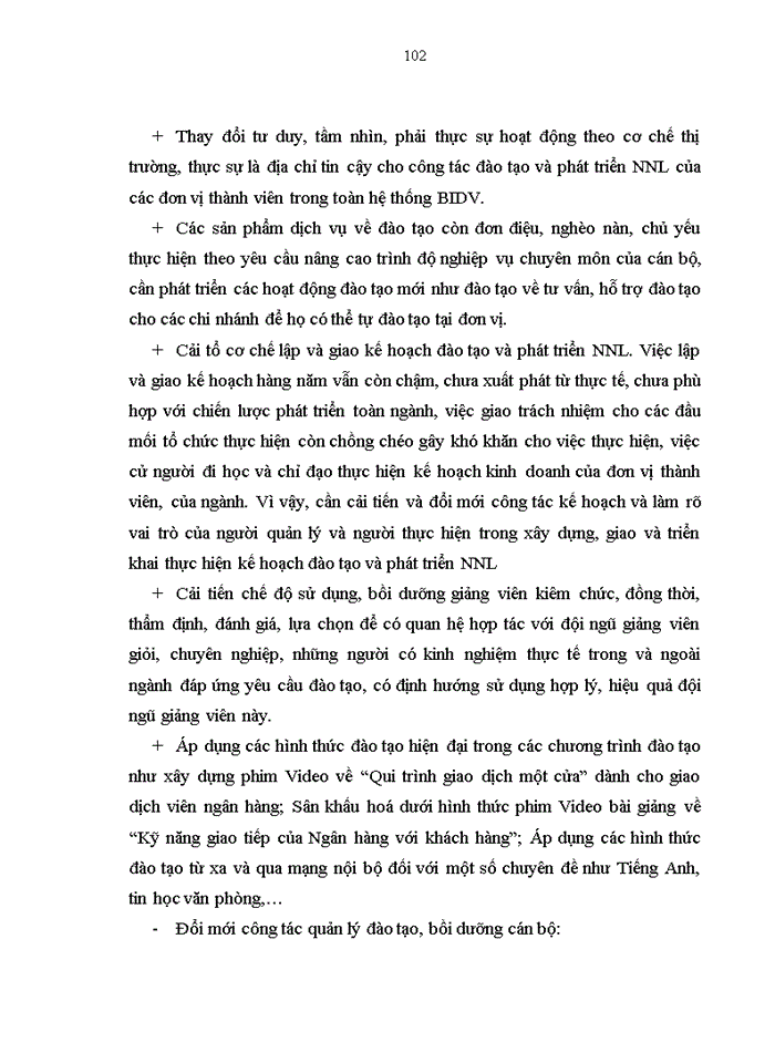 image for page ThS Quá trình đào tạo và phát triển nguồn nhân lực của Ngân hàng Đầu tư và Phát triển Việt Nam 1995 2005 Thực trạng kinh nghiệm và giải pháp