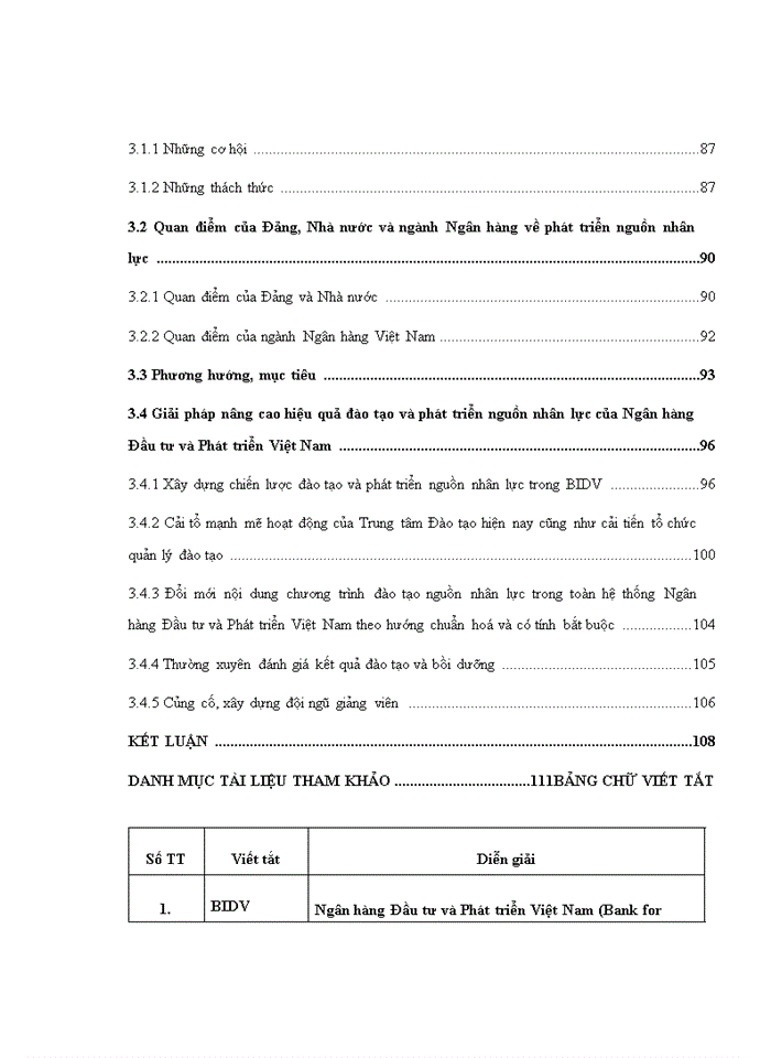 image for page ThS Quá trình đào tạo và phát triển nguồn nhân lực của Ngân hàng Đầu tư và Phát triển Việt Nam 1995 2005 Thực trạng kinh nghiệm và giải pháp