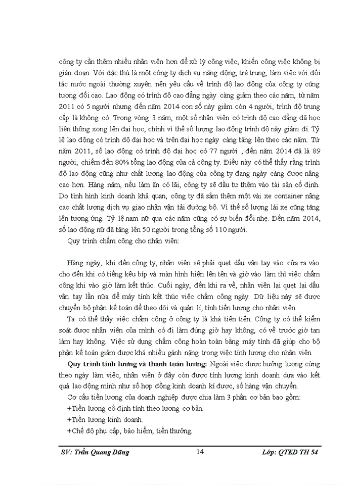 image for page Đánh giá các hoạt động quản trị của chi nhánh Công ty Cổ phần giao nhận vận tải Con Ong