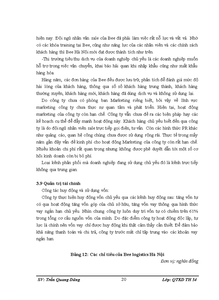 image for page Đánh giá các hoạt động quản trị của chi nhánh Công ty Cổ phần giao nhận vận tải Con Ong